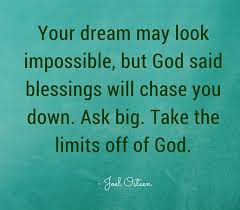 Joel Osteen quote on dreams