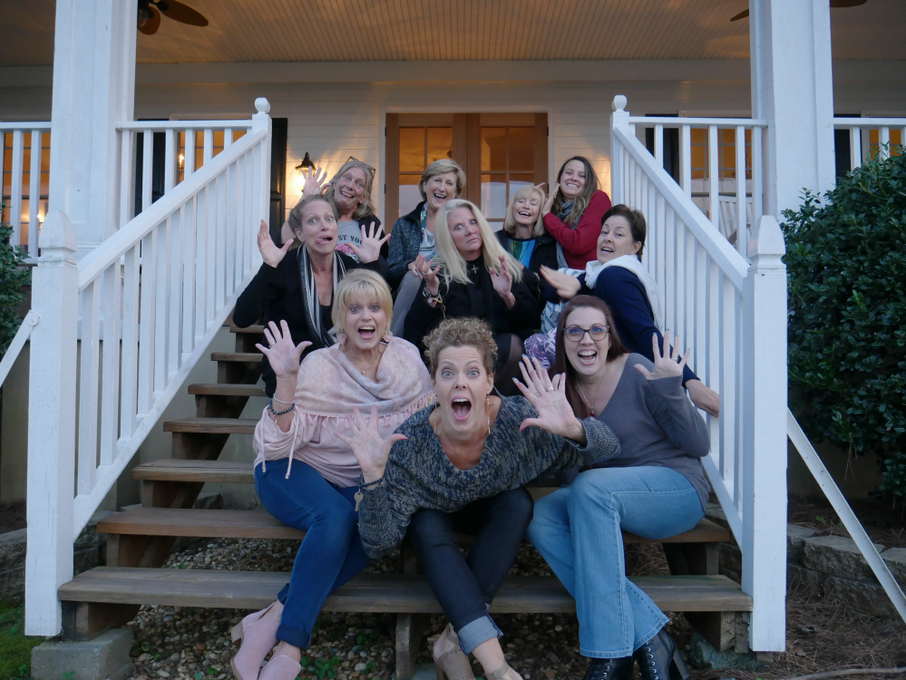picture of ladies at Christian Women's Wellness Retreat